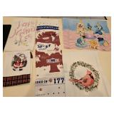 (5) Assorted Tea Towels