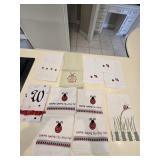 (11) Ladybug Tea Towels