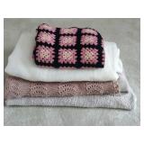 (4) Throw Blankets/Afghans