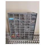 Plastic Shelf w/All Contents