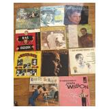 Assorted Vinyl Records Including Justin Wilson to