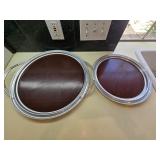 Vintage Mid-Century Modern Serving Tray, often