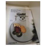 Natural Marble Snowman Cutting Board
