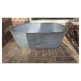 Galvanized Tub w/Contents