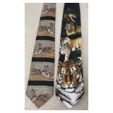 (2) Tiger Ties
