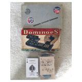 Vtg Dominos, Jumbo Jacks, and Playing Cards