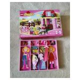 Magnetic Dolly Dress up set and Duplo Lego set