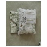 Twin Garden Quilted Bed set2 pillows with