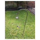 Shepard's Hook w/Ladybug Decor