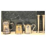 Silver or Silver-plated Star Shaker Can, Creamer