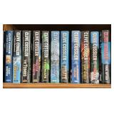 A Collection of books authored by Clive Cussler,