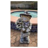 Welcome outdoor decor