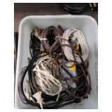 Pin full of extension cords