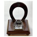 Antique English Equestrian Inkwell