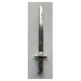 Miniature Dress Bayonet Letter Opener, Modeled