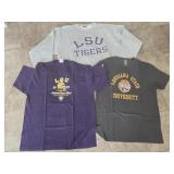 (3) XL LSU Shirts & Sweater