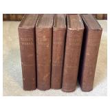 A Vtg Set of Eliot's Works Older Edition Books