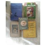 (5) Vintage Children's Books