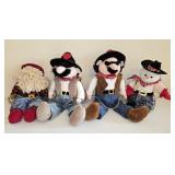 Western Santa, Pigs & Scarecrow