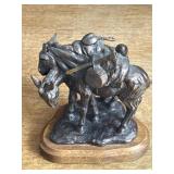 Robin J Laws Bronze Friend To Lean On Statue