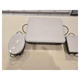 Temp-Tations Old World Green 9-piece Bakeware Set