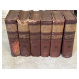 Antique Set of  The Works of William Makepeace