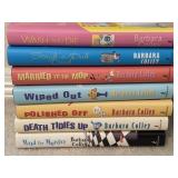 (7) Hardback Mystery Novels from