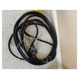 Heavy duty water hose and sprinkler