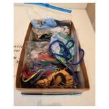 Shoe Box of Yarn + Needlepoint Book