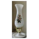 Vintage Milk Glass Hobnail Boudoir Lamp