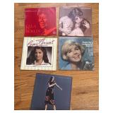 VTG vintage vinyl records featuring various