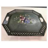 Vintage Hand Painted Tray