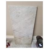 36'x18'x1'  White Marble (Believed to be)