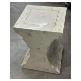 Sculptural Side Table/Plant Stand 15.5'x15.5'x21'