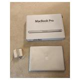 MacBook Pro 13 Inch *SOLD AS IS*