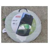 COLEMANï¿½  4-Man Pop Up Tent