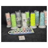 Plastic Container of New Various Colored Ribbon,