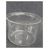 7'ï¿½5' Crystal Vintage Boda Nova Cylindrical Bowl