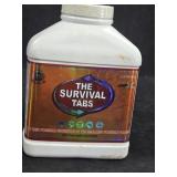 New & Sealed (1) Bottle (180) Survival Tabs