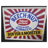 Original Beechnut 2382 1986 Softer & Moister Sign