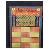 'Quick Action' Punch Board