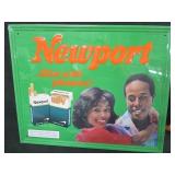 Original Newport 1987 Metal Sign