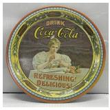 Coca-Cola Metal Tray 75th Anniversary Hilda Clark