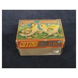Tin 'Crying Chicken' Toy in Original Box