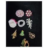 (4) Brooches & (5) Pins