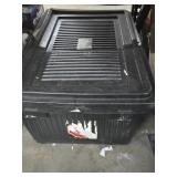 Large Covered Bin w/Storage Drawers With