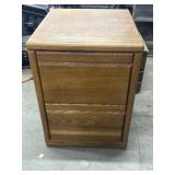 21'x 23ï¿½x28' Oak Two Drawer File Cabinet