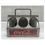 1950's Coca-Cola Metal 6 Pack Bottle Carrier