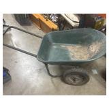 Two Wheeled Wheelbarrow  25.5'x35'x21'