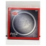13' 1990 Coca Cola Glass Serving Platter Tray